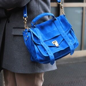Proenza Schouler PS1 Small Satchel - Cobalt Blue
